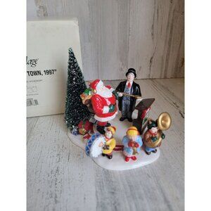 Dept 56 54899 Santa comes to Town, 1997 Snow village accessory
